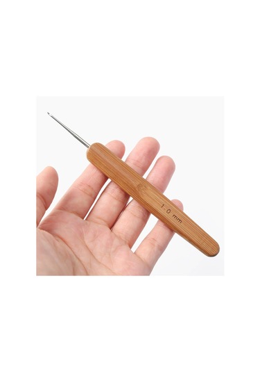 20 Parça Bambu Tığ Seti 1.0 Mm Den 10 Mm Ye Kadar Tüm Boylar Tek Pakette