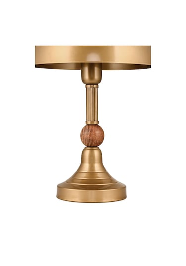 Piedra Ahşaplı Abajur Eskitme