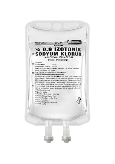 Lafleks İzotonik Sodyum Klorür Çözelti 500 ml
