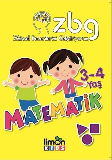 Matematik 3-4 Yaş-Zihinsel Becerilerimi Geliştiriyorum- Limonkids