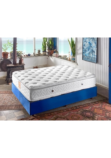 Nironyatak Dream Yatak 100X200 Tek Kişilik Çift Pedli Ekstra Lüks Yatak 34 C