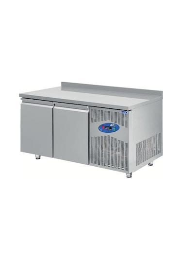 Karacasan Endüstriyel 281 Lt 304 Çelik Kaliteli 120 Cm İki Kapılı 700'lük Tezgah Tipi Buzdolabı Cs-tek 2d 700 120cm