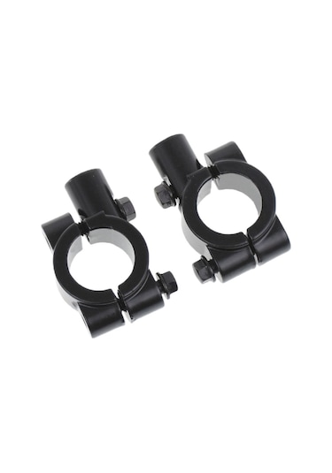 Suntek 10MM Ayna Montaj Kolu Bar Kelepçe Sahipleri Için Evrensel Motosiklet 1 Çift