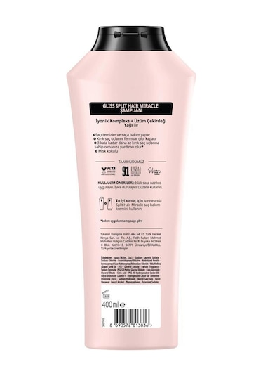 Gliss Split Hair Miracle Şampuan 400 ML