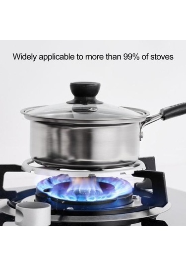 Trendooze Yardımcı Üniforma Tutucu Tutucu Tutma Soba Restoran Pot Pot Pot L Kurulum Isı İletimli İçin Evrensel Basit Tx Metal