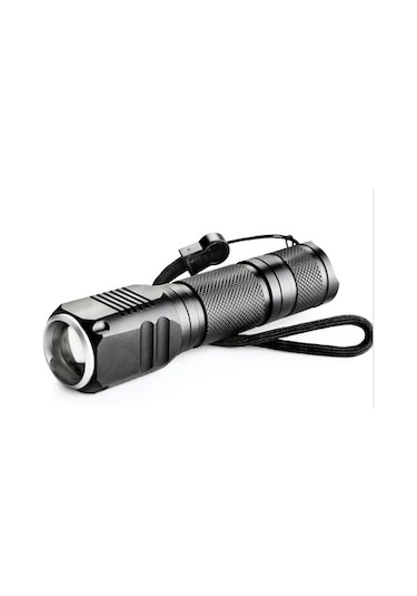F-82 T6 Led Zoomlu 2000 Lm Yüksek Işık Şarjlı El Feneri