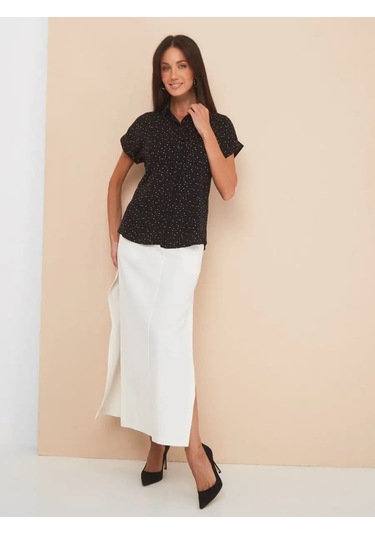 Kornet Kısa Kollu Bluz Özel Gün 78075807
