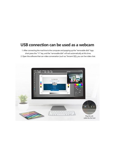 Leezsing 1080p Döner Kamera İle Akıllı Gürültü Azaltmalı Konferans Kayıt Cihazı