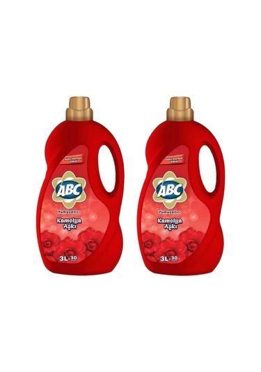 Abc Yumuşatıcı 3 Lt Kamelya Aşkı X 2 Adet 2'li Set