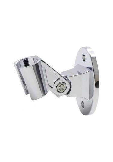 Bosphorusboutique02 Duş Braketi Sabit Tabanlı Duş Başlığı Yüksek Kalite Gümüş, 7x5 Cm, 1 Parça Gümüş