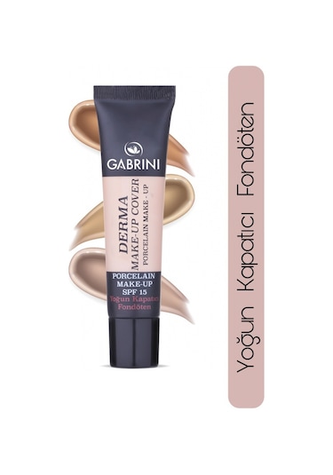 Gabrini Fondöten Porselen Makyaj Derma Make Up Cover No:103