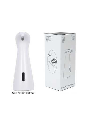 Bosphorusboutique02 Yunboo 200ml Otomatik Köpük Yıkama Cihazı - Kolay Kullanım, Dayanıklı Ev Bakım Aleti Beyaz Beyaz