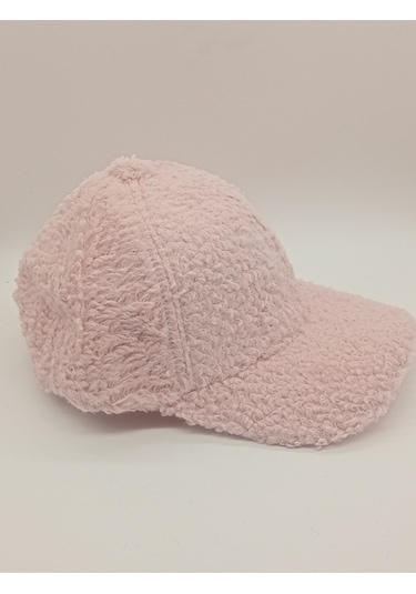 Kadın Kışlık Merinos Kep Şapka Pembe