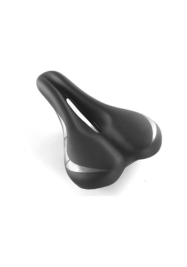 Su Geçirmez Pu Deri Bisiklet Selesi Hollow Bisiklet Minderi Darbeye Dayanıklı Bisiklet Koltuğu Kapağı