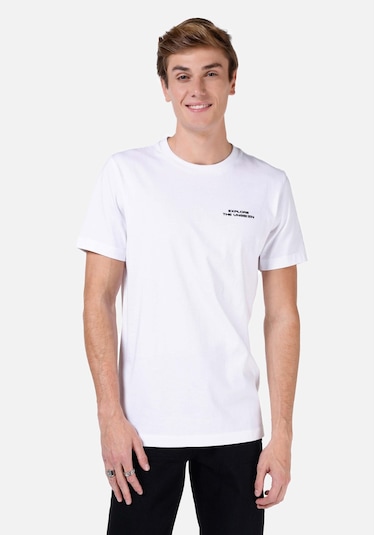 Colins Regular Fit Yuvarlak Yaka Düz Erkek Beyaz Kısa Kol Tişört Cl1068119 Q1.v2 Wht Beyaz