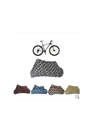 Proride Bisiklet Branda Bisiklet Örtü Penye Kamuflaj Spor Model Y Çok Renkli