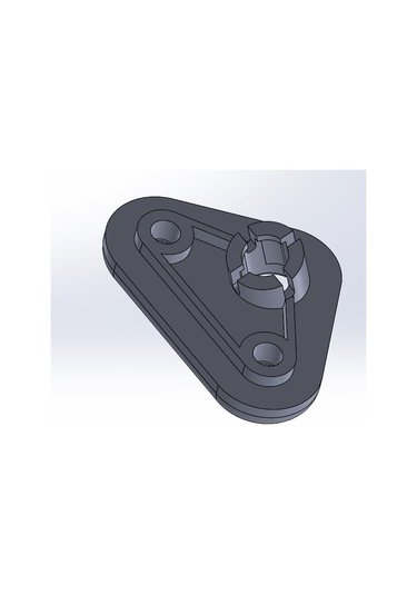 Subaru Forester Gölgelik Tutucu Klips - 3d