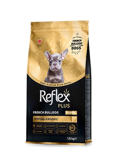 Reflex Plus Hypoallergenic French Bulldog Yavru Köpek Maması 1500 G