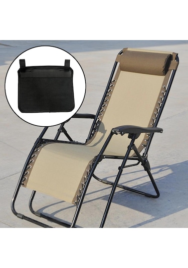 Suntek 1 Adet Evrensel Anti Yerçekimi Sandalye Yan Çanta Ofis Siyah