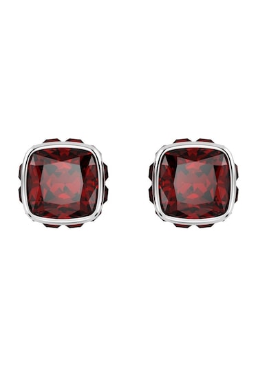 5660798 Swarovski Küpe Birthstone:pe Studs Jan Red/rhs Çok Renkli