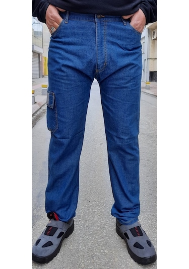 Cargo Kot Pantolon Mavi