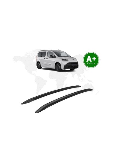 Toyota Proace City Oem Tip Tavan Çıtası Kısa Şasi 2024 Model Ve Sonrası