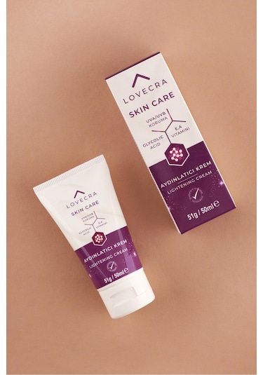 Aydınlatıcı Krem Uva / Uvb Karşıtı Ton Eşitleyici E & A Vitamini Glycolic Asit 50ml