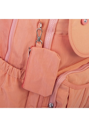 Nas Bag Unisex Büyük Boy Zararlı Kimyasal İçermeyen Waterproof Sırt Çantası Somon Somon