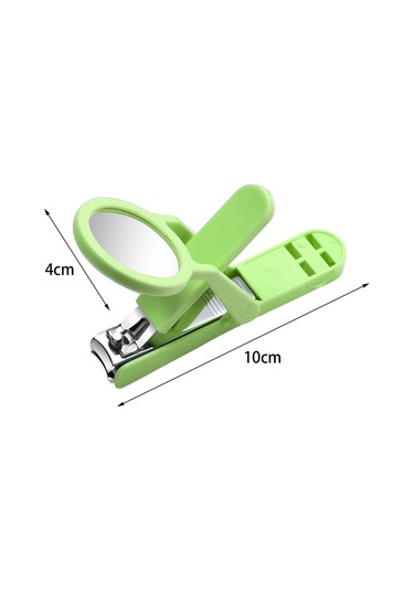 Dolıty Büyüteçli Tırnak Makası Çocuklar Için Yeşil