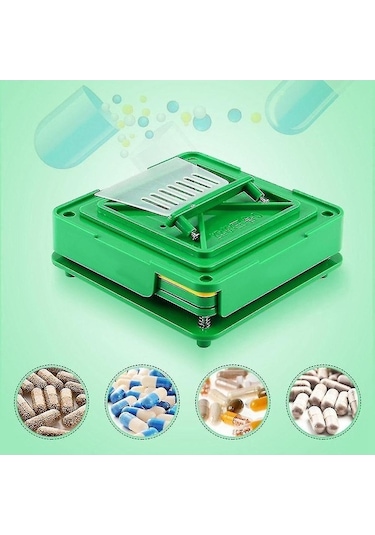 Fortunelane Kapsül Dolum Tepsisi 00 100 Delikli Kapsül Dolum Cihazı Kazıyıcı Farklı Kapsül Dolum Aparatı Diğer