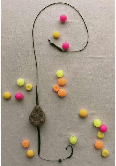 Gezer Kurşunlu Sazan Takımı 14 Mm Fosforlu Pop Up'lı