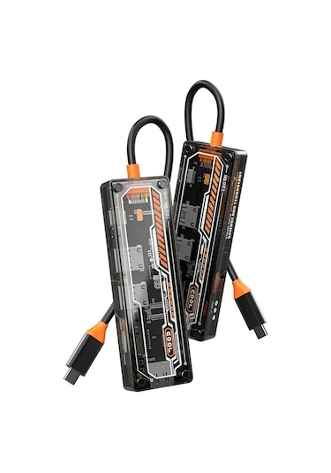 Ally Type-c To Usb3.0+usb2.0+type-c Pd+sd+tf+hdmı Çoğaltıcı Hub 6
