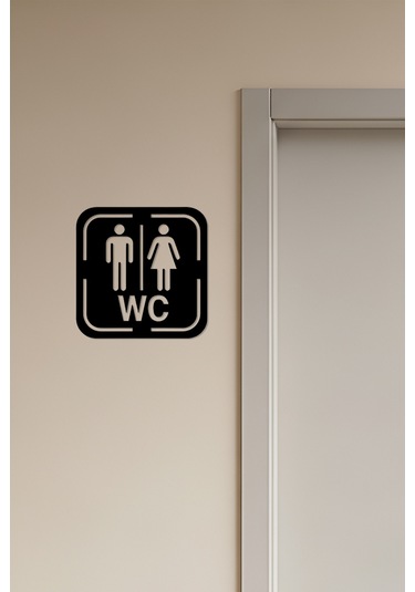 Wc Tabelası, Tuvalet Levhası, Kadın Erkek Tabela, Yönlendirme Levhaları 34