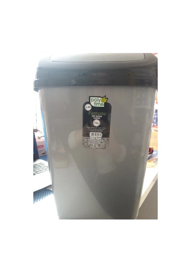 Poly Time Fantastik Çöp Kovası /10 Litre Royaleks-e242 Açık Beyaz