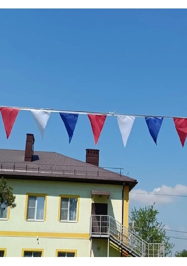 Tigeria Üç Renkli Bayrak Şeridi, 2 Metre 143950562 Çok Renkli