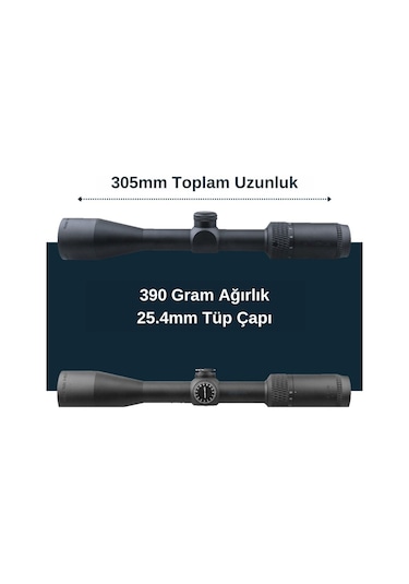 Vector Optics Matiz 3-9x40 Mıl 1 Sfp Dürbün Siyah