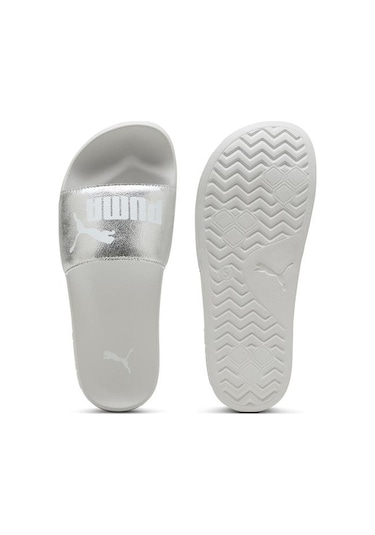 Puma Leadcat 2.0 Metallic Whisper Kadın Gümüş Terlik