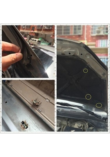 Klips Araba Kapı Tampon Plastik Panel İtme Pim Tutucu 460 Parça N11.17241