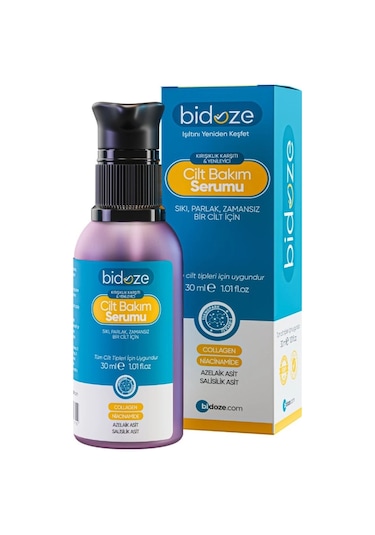 Bidoze Cilt Bakım Serumu 30 ML