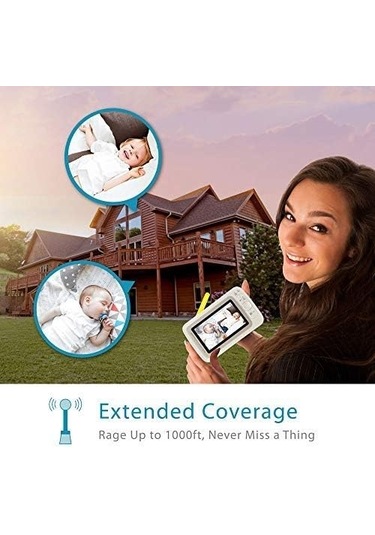 Moonybaby Split 30 2 Kameralı Ve Sesli Bebek Monitörü