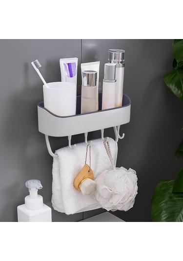 Suntek Duvara Monte Duş Rafı Duş Sepeti Rafları Tuvalet Beji Diğer