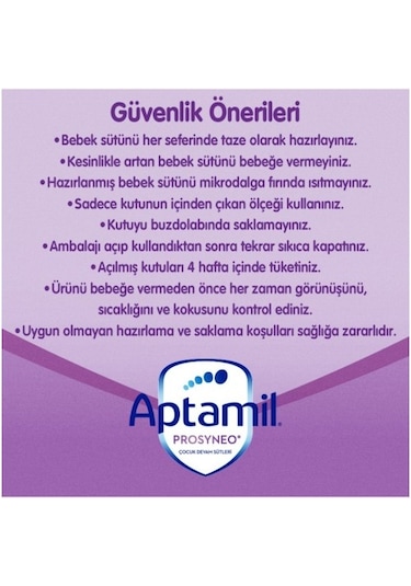 Aptamil 2 Devam Sütü Prosyneo 800 G x 3 Adet PKT.APTAMIL.126