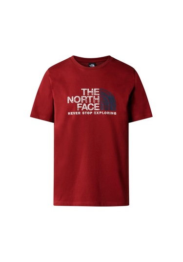 The North Face M Rust 2 Erkek Tişört Nf0a87nwpoj1 Kırmızı