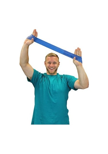 CanDo® Egzersiz Bandı Exercise Band Loop 76cm Mavi Sert 10-5254
