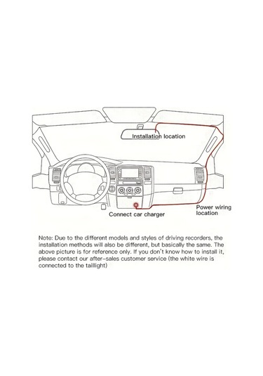 Dashanshop 4.5 İnches Black 4.5 Black Model Çift Kayıt Gece Görüşlü Hd Araç Kamerası Ön Arka Kayıt Döngü Kayıt Tüm Araçlar İçin