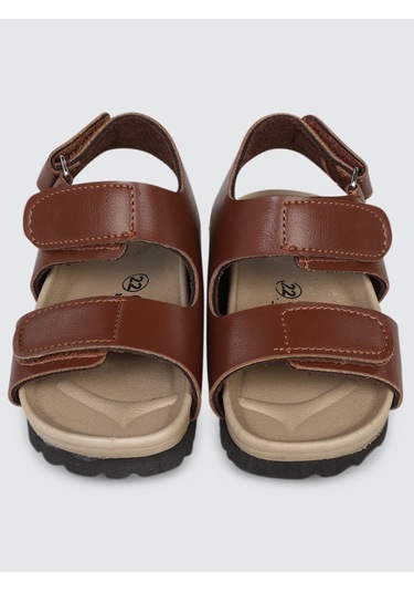 Civil Boys Erkek Çocuk Sandalet 22-26 Numara Taba Taba