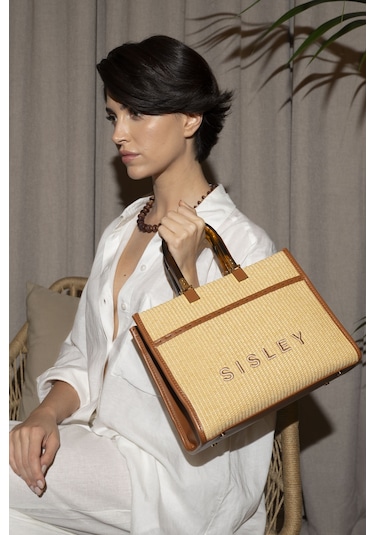 Sisley Kadın El Çantası C.sly 109 Camel