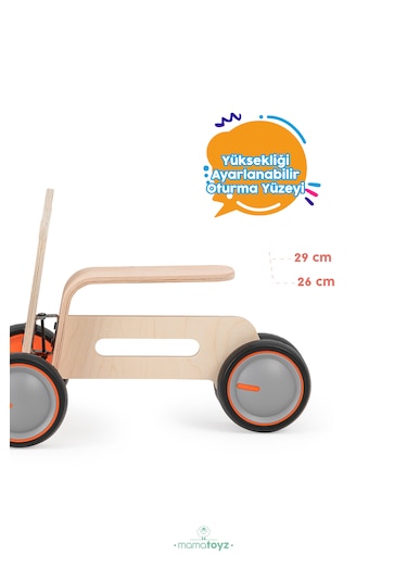 Mamatoyz Tribike Bin Sür Yürüme Bisikleti