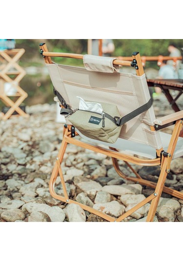 Suntek Açık Kamp Doku Kutusu, Seyahat Için Tuval Asılı Yeşil