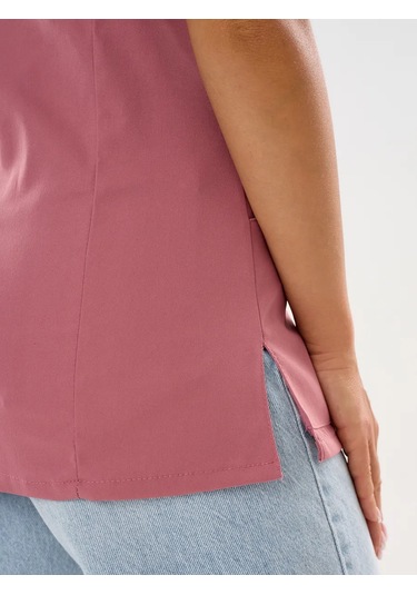 Nairimed Tıbbi Gömlek 414885467 Tozlu Pembe